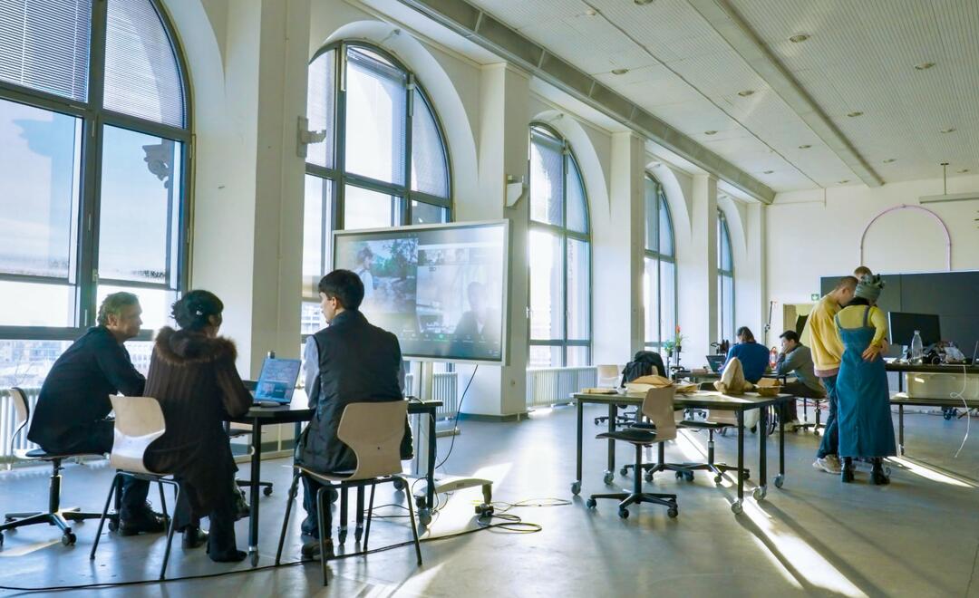 Blick in ein Raumlabor an der Technischen Universität Berlin