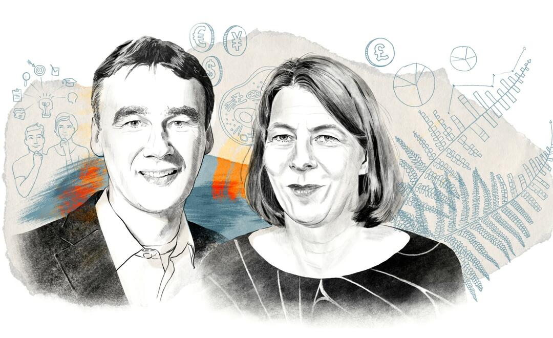 Matthias Pilz und Jutta Papenbrock (Illustration: Irene Sackmann)