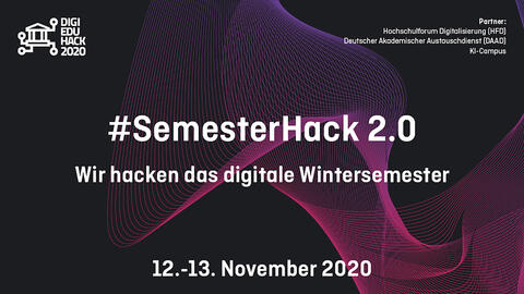 Screenshot SemesterHack 2.0